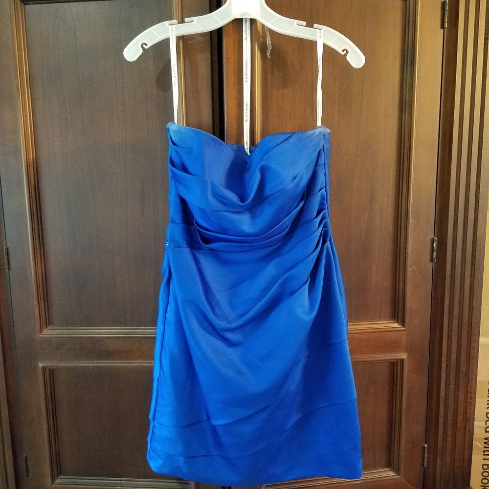 Blue dress
